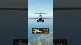 The most EXPENSIVE aircraft 🚀 F-89D 