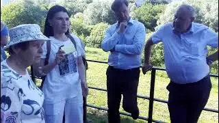Встреча с Управой ЧЮ и представителем подрядчика по проекту благоустройства Варшавских прудов.