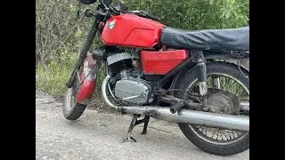 Engine CZ 472.6 test 23.07.2023 after repair (Moskovsky settlement, Moscow)