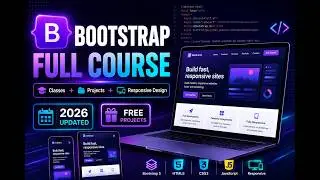 Bootstrap Tutorial for Beginners | Build Responsive UI in Minutes 2025 Updated