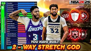 These 2-Way Stretch Big Builds are GAMEBREAKING on NBA 2k25
