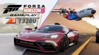 Forza Horizon 5 | Ryzen 7320u Onboard GPU Gaming Test