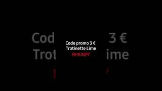 Code promo trotinette lime 