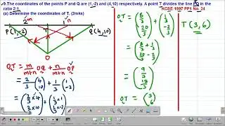 MATH: FORM2: EQUATIONS OF A STRAIGHT LINE: LESSON 10 (KCSE 1997 PP1 NO.24 )