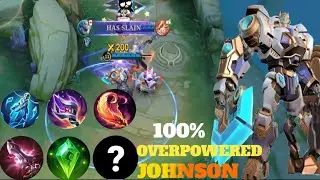johnson revamped skin gameplay | Ektoplayz #mobilelegends #5vs5 #mlbb #ml #johnson