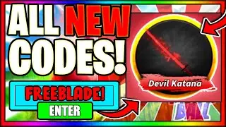 ALL *NEW* CODES FOR BLADE BALL *⚔️DEVIL KATANA⚔️* ROBLOX Blade Ball Codes MAY 2024