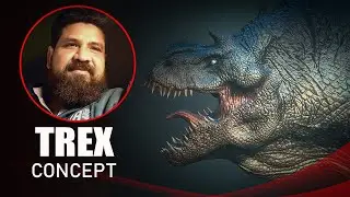 TREX Concept | Zbrush-Time-Laps | Dheep Studio | Muhammad Zahid Raza Khan
