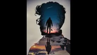 Double Exposure Portrait Photoshop Tutorial 