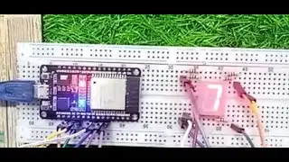 How to Interface Seven Segment Display with ESP3  || ESP32 Projects