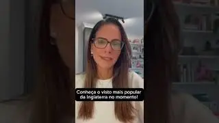 Conheça o meu visto favorito do momento! Que visto é esse?  #inglaterra #reinounido #ukvisa #london