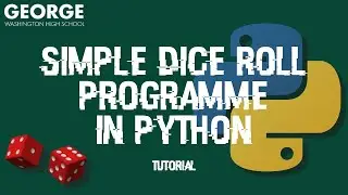 Simple Dice Roll Programme in Python