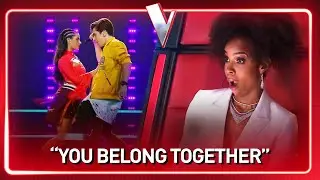 Most SEXY Battle ever on The Voice?! | 