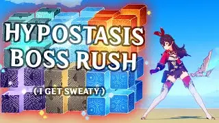 Amber Solo! - ALL HYPOSTASIS BOSS RUSH, No Buffs, No Taken Damage