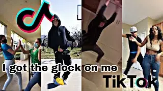 “I got the glock on me light shining bright on me” TikTok Compilation | Dumb, Dumb, Dumb, Dumb
