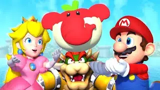 Bowser and the New Peach - [MARIO BROS WONDER ANIMATION]