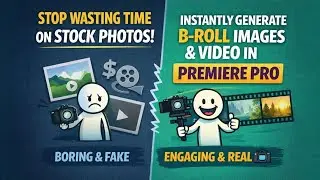 Automatic AI B-Roll in Premiere Pro - Goodbye Stock Photo Grind