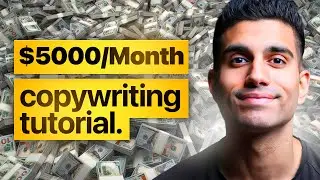 How To Make $5000/Month Copywriting In 2024 As A BEGINNER [FREE COURSE]