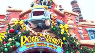Roger Rabbit's Cartoon Spin 4K 60FPS at Disneyland Park