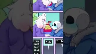 Toriel kisses Sans! Undertale Comic Dub! 