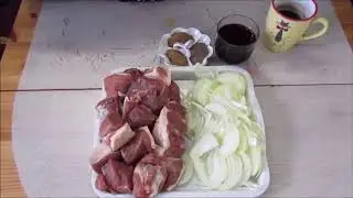 Хазани Хоровац. Шашлык из баранины по-армянски с гранатовым соком. 