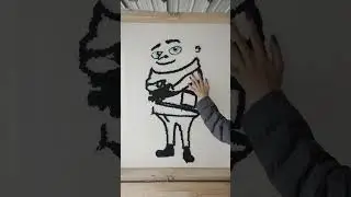 Tufting a Young Gru Rug