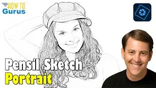 Turn ANY Photo into a Pencil Sketch in Photoshop Elements - works in 2026 and Earlier