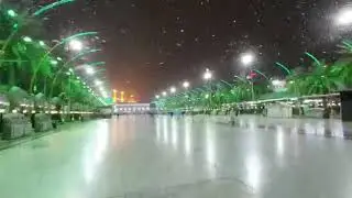 #کربلا برف بین الحرمین