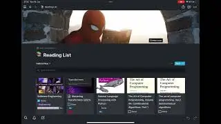 Notion Reading List / Tracker Template