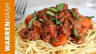 Spaghetti Bolognese Recipe - Easy Italian classic - Recipes by Warren Nash