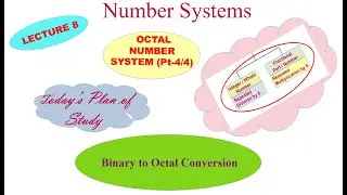 Number Systems || Lec-08 - Binary to Octal Conversion