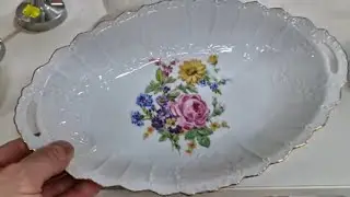 секонд-хенд Германия барахолка базар фарфор хрусталь антик винтаж Second Hand Germany porzellan