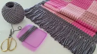 Crochet FRANGE/TASSEL NOSE | COMPACT crochet step by step