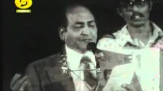 Mohammad Rafi 'Live' Kya Huaa Tera Wada
