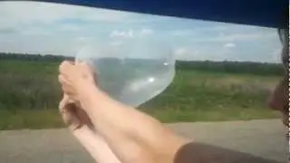 надуваем гандон в тачке)