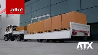 Super agile EV with utility trailer: 4.500 kg max towing!