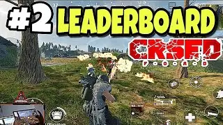 #2 Leaderboard Player IN CRSED MOBILE GAMEPLAY// CRSED MOBILE PRO GAMEPLAY HANDCAM