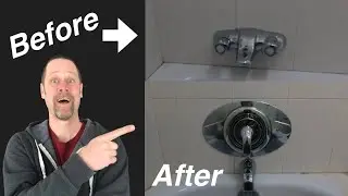 MOEN Cover Plate And Shower Valve Install