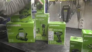 Профессиональный инструмент от фирмы GREENWORKS характеристики и тест !