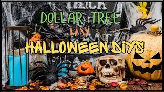 Spectacular Halloween creatative DIYS Must See!  DOLLAR TREE 👀