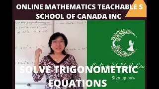 PreCalculus Math 12 - My Math Teaching Online