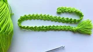 Crochet cord braid: easy and quick | Crochet cord tutorial