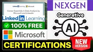 [NEW UPDATE] Free Microsoft Generative AI Course with Professional Certification | Must do it !