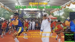 JUARA 1 FESTIVAL KOBRO DI Kec KALORAN, Kab TEMANGGUNG. KOBRO SISWO SEKAR MUDO Dsn NGLOROG