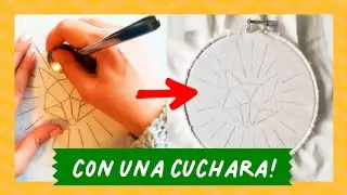 ✂️Cómo Pasar el DIBUJO a la TELA🎩5 TRUCOS Fáciles (FUNCIONAN!) BORDADO a Mano para PRINCIPIANTES #02