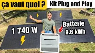 TEST Panneaux Solaires à Brancher sur Prise + Batterie (Anker Solix)