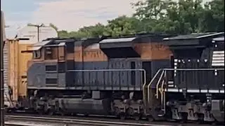 Catching the Central RR of New Jersey NS Heritage Unit