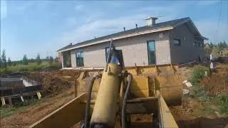 РАБОТА НА НЕУДОБНЫХ ПЛОЩАДКАХ//ОТСЫПКА,ПЛАНИРОВКА