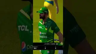OUT! Maxwell dismisses Babar Azam in Cricket 24 #ausvspak #cricketshorts