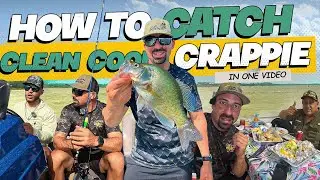 How to Catch, Clean & Cook Crappie | Fishing in Lake Casa Blanca