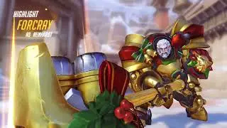 Overwatch BEST Reinhardt con 18 de vida defendiendo el punto de ULTIS highlight